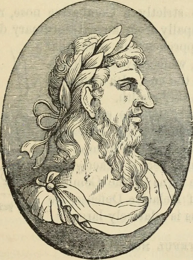 An illustration from New Physiognomy : or signs of character, as manifested through temperament and external forms, and especially in the "the human face divine.", 1889, leaf 212
