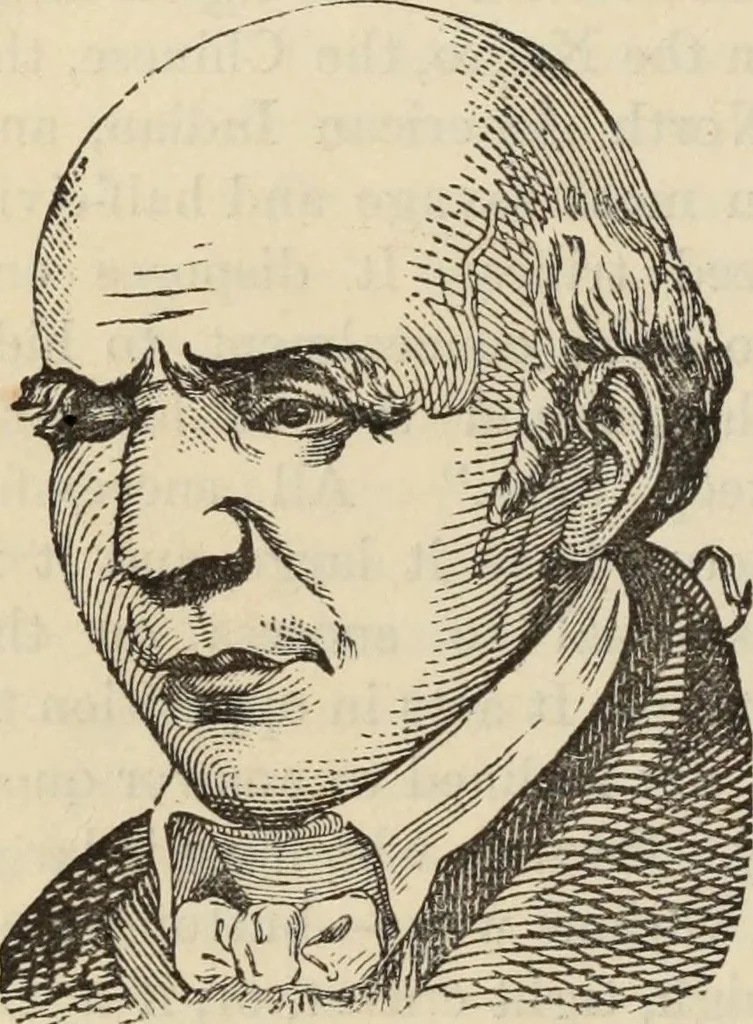 An illustration from New Physiognomy : or signs of character, as manifested through temperament and external forms, and especially in the "the human face divine.", 1889, leaf 219