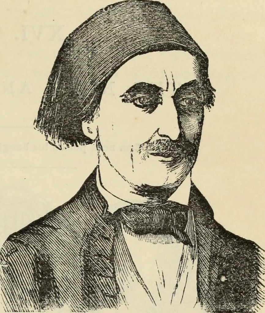 An illustration from New Physiognomy : or signs of character, as manifested through temperament and external forms, and especially in the "the human face divine.", 1889, leaf 270