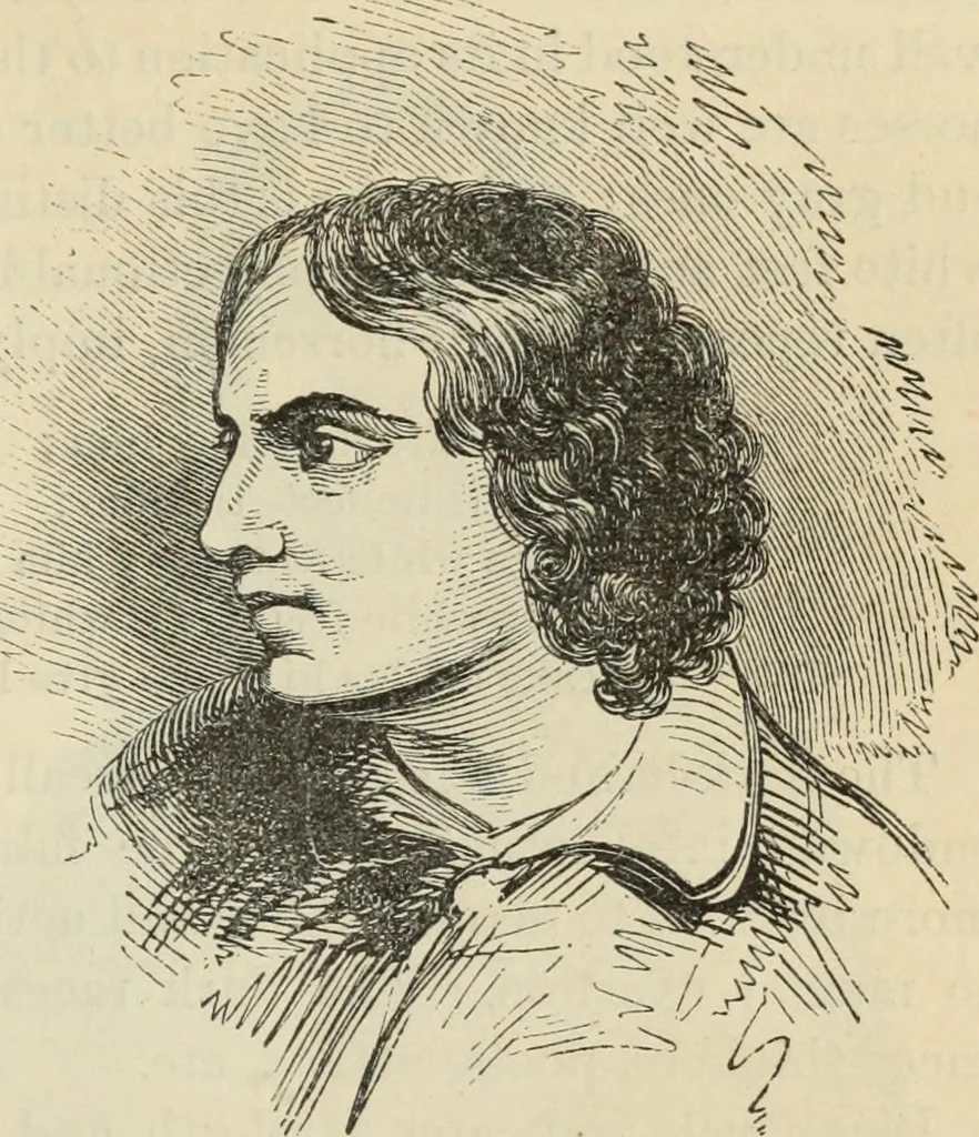 An illustration from New Physiognomy : or signs of character, as manifested through temperament and external forms, and especially in the "the human face divine.", 1889, leaf 292