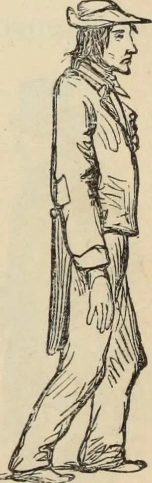 An illustration from New Physiognomy : or signs of character, as manifested through temperament and external forms, and especially in the "the human face divine.", 1889, leaf 327