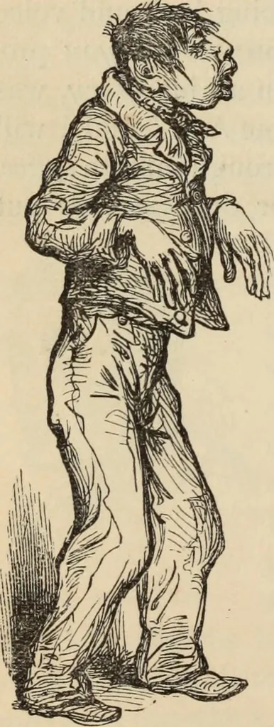 An illustration from New Physiognomy : or signs of character, as manifested through temperament and external forms, and especially in the "the human face divine.", 1889, leaf 359
