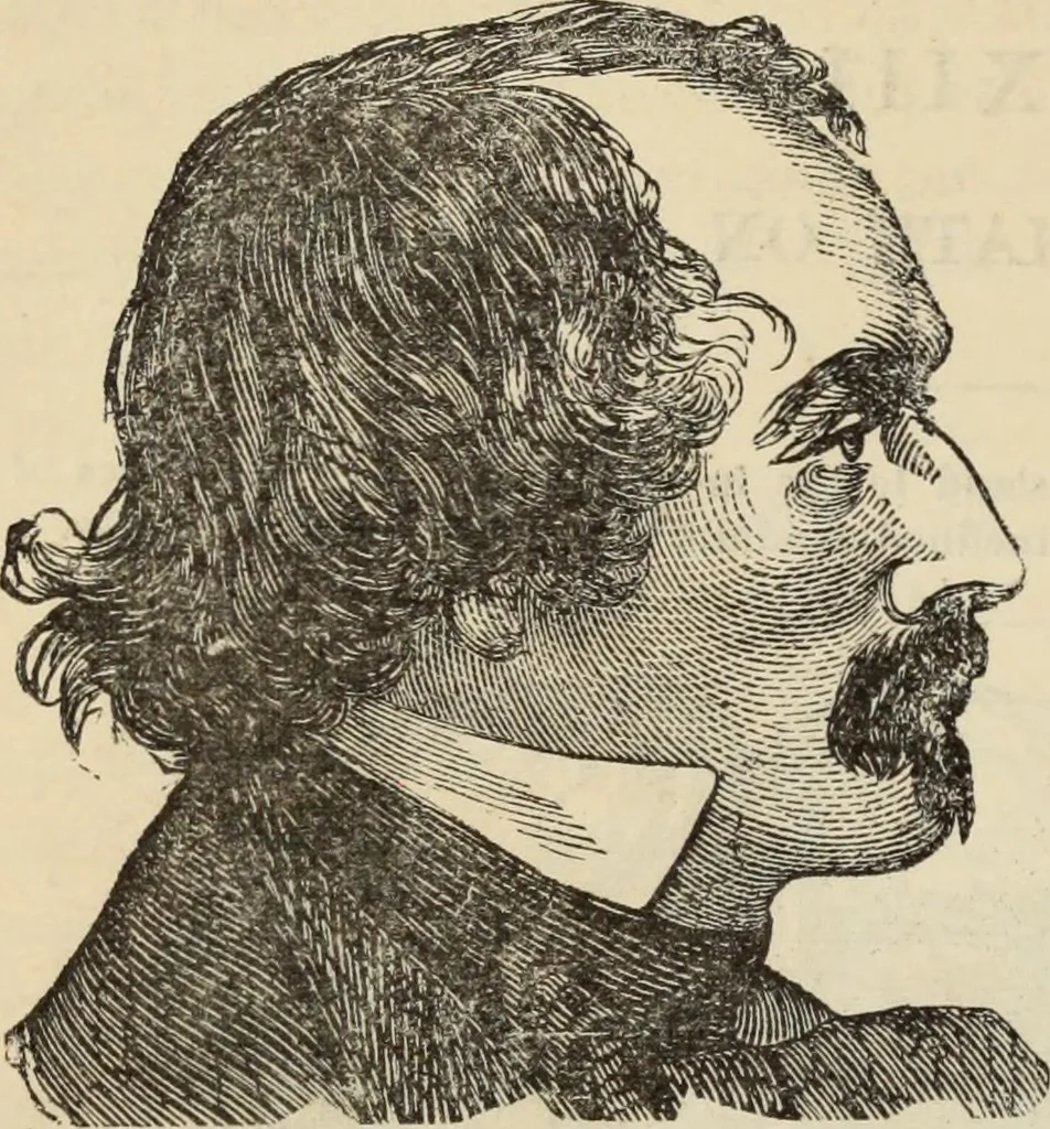 An illustration from New Physiognomy : or signs of character, as manifested through temperament and external forms, and especially in the "the human face divine.", 1889, leaf 373