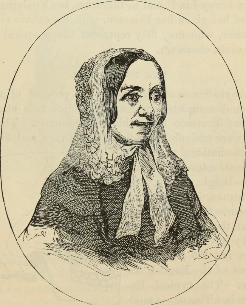 An illustration from New Physiognomy : or signs of character, as manifested through temperament and external forms, and especially in the "the human face divine.", 1889, leaf 404
