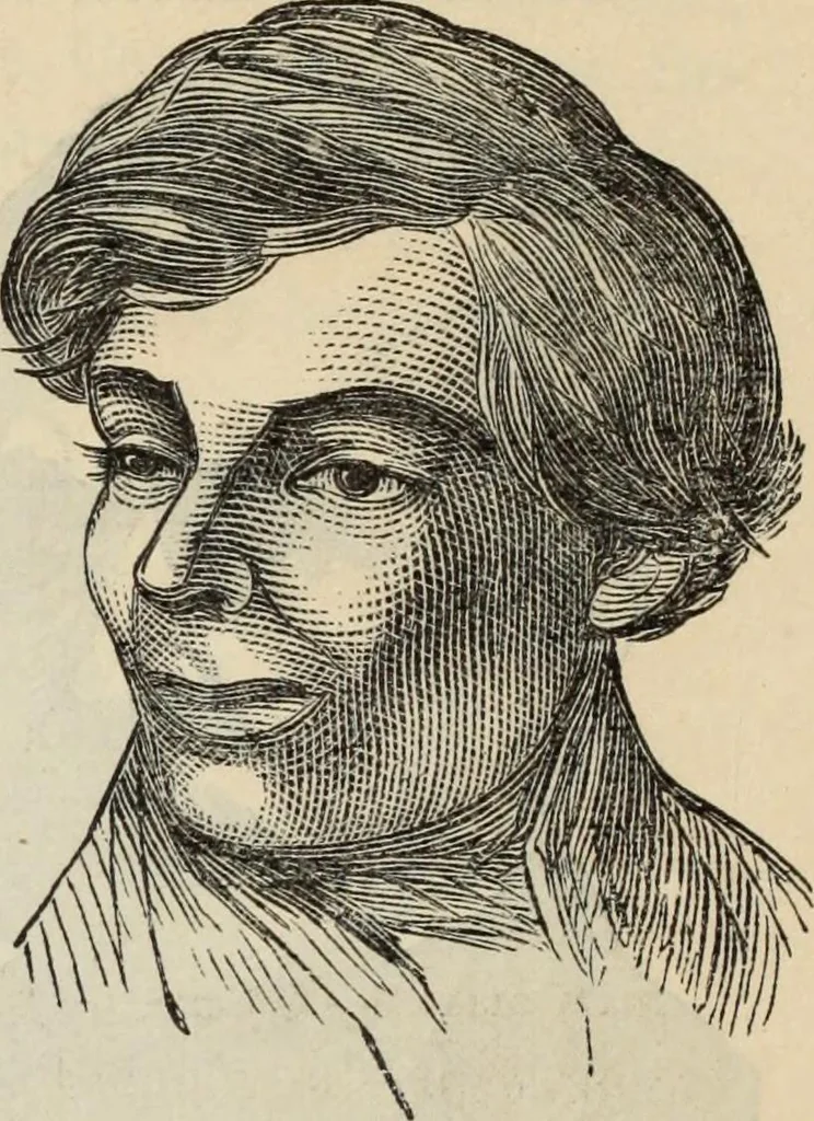 An illustration from New Physiognomy : or signs of character, as manifested through temperament and external forms, and especially in the "the human face divine.", 1889, leaf 409