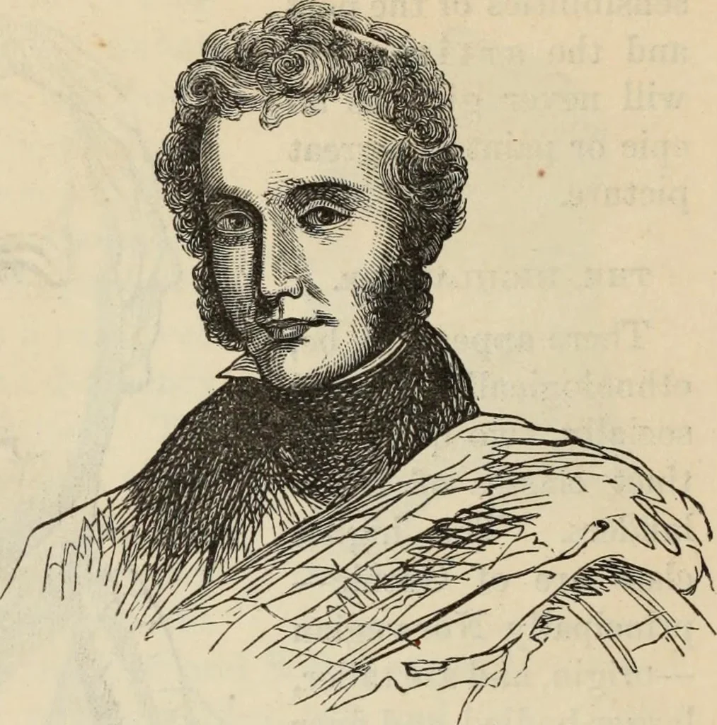 An illustration from New Physiognomy : or signs of character, as manifested through temperament and external forms, and especially in the "the human face divine.", 1889, leaf 423