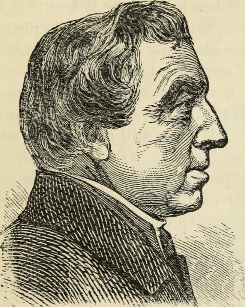 An illustration from New Physiognomy : or signs of character, as manifested through temperament and external forms, and especially in the "the human face divine.", 1889, leaf 426