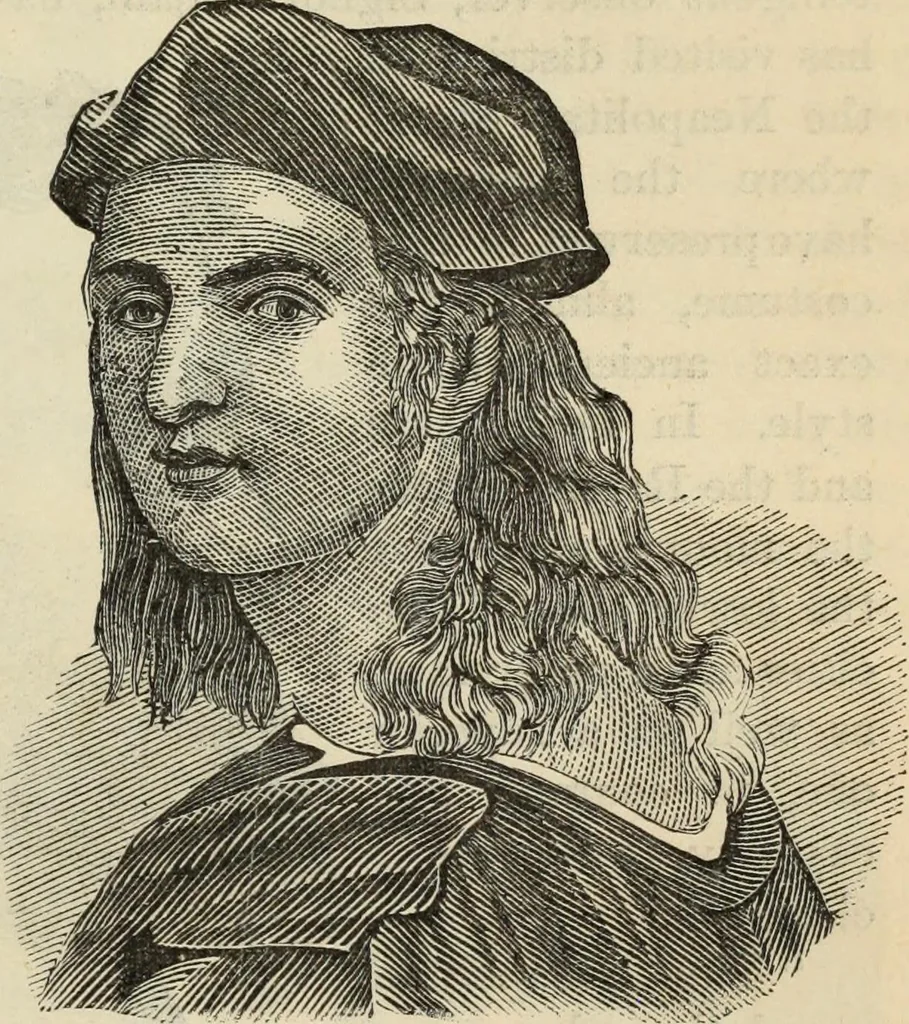 An illustration from New Physiognomy : or signs of character, as manifested through temperament and external forms, and especially in the "the human face divine.", 1889, leaf 432