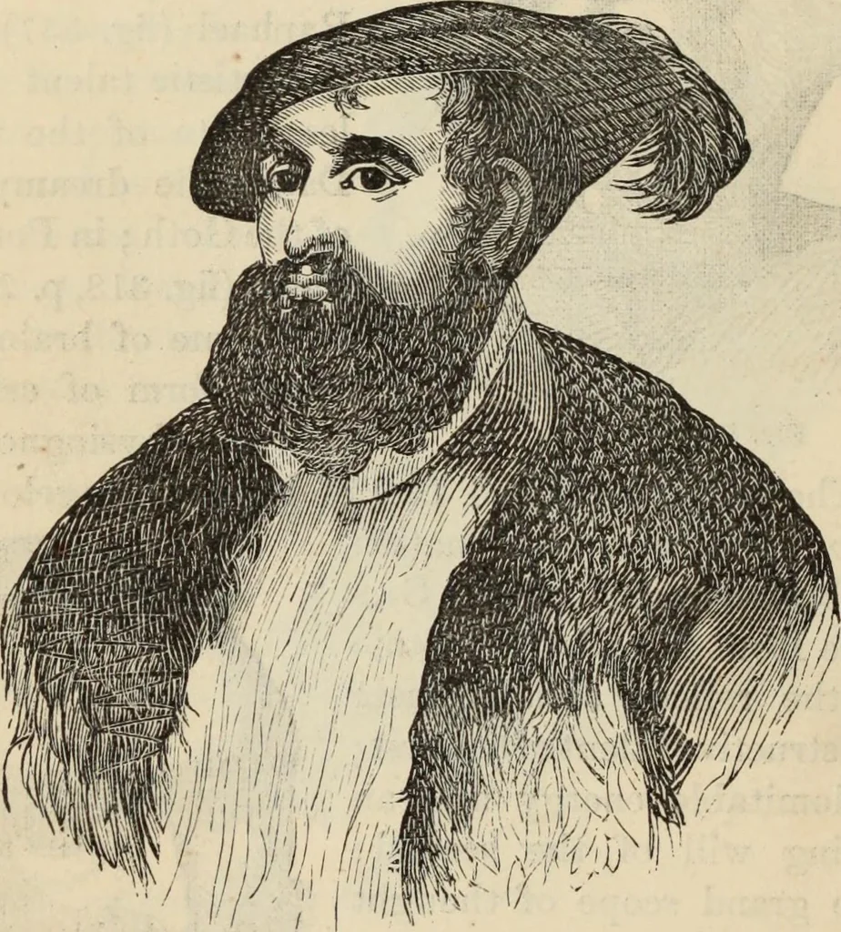 An illustration from New Physiognomy : or signs of character, as manifested through temperament and external forms, and especially in the "the human face divine.", 1889, leaf 435