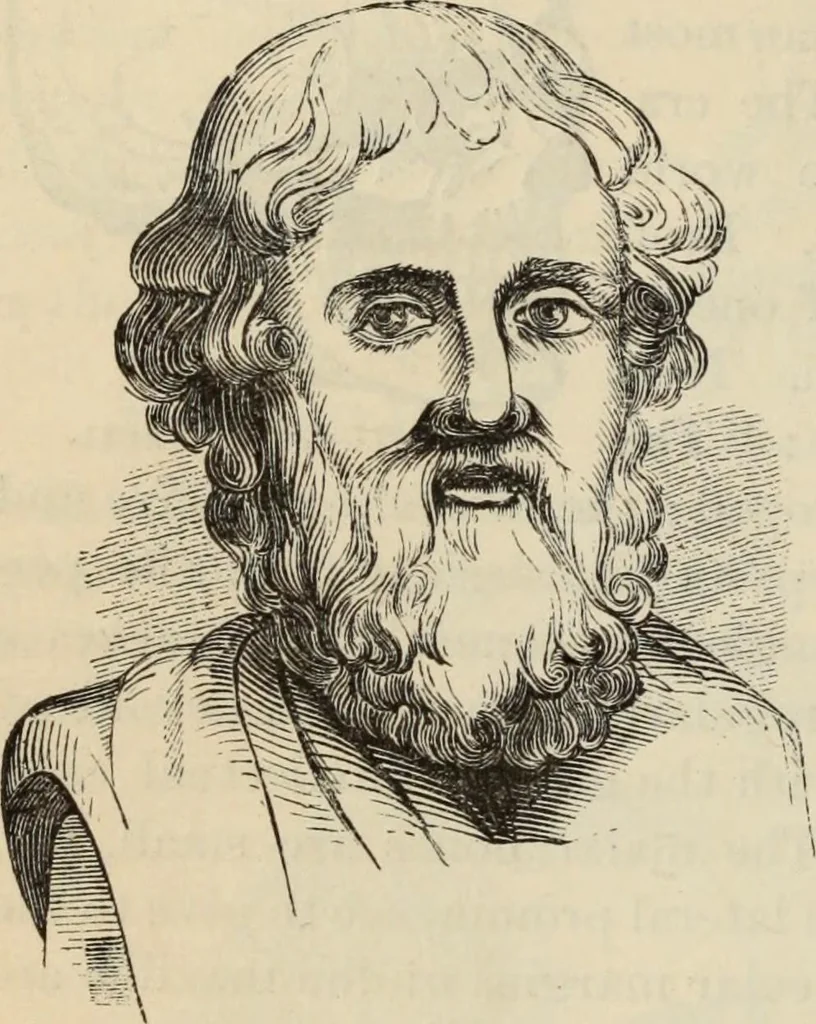 An illustration from New Physiognomy : or signs of character, as manifested through temperament and external forms, and especially in the "the human face divine.", 1889, leaf 445