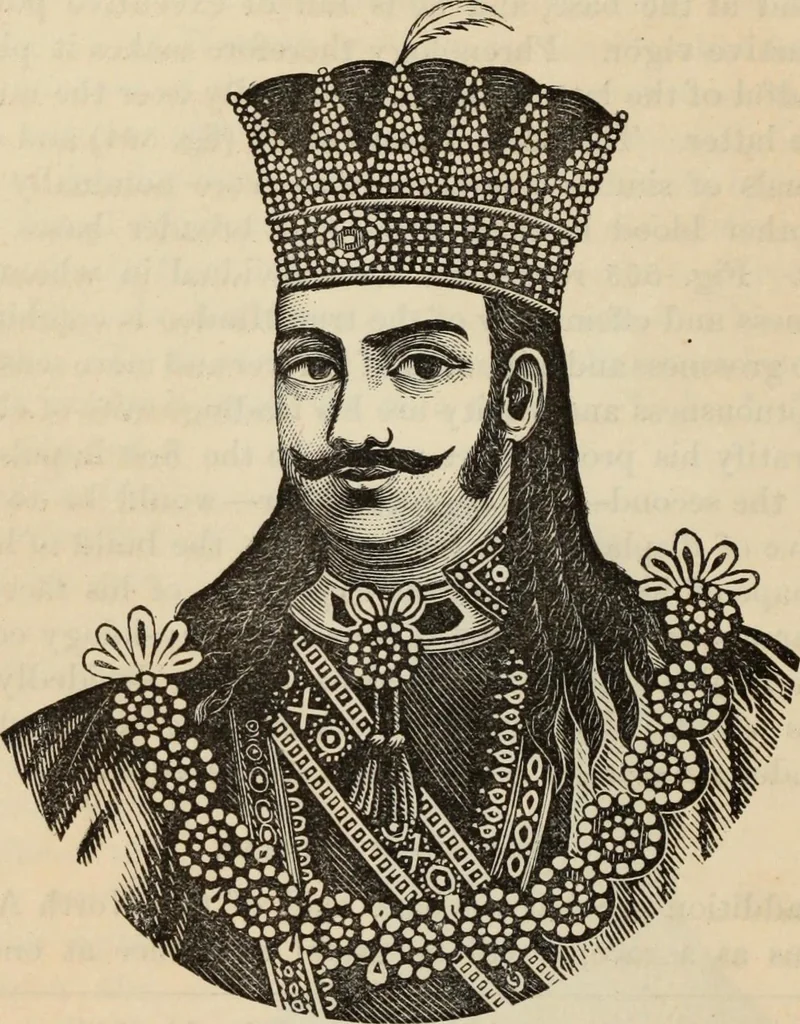An illustration from New Physiognomy : or signs of character, as manifested through temperament and external forms, and especially in the "the human face divine.", 1889, leaf 459