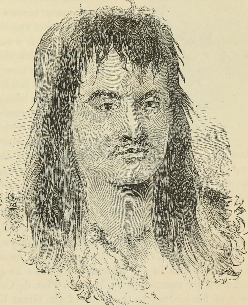 An illustration from New Physiognomy : or signs of character, as manifested through temperament and external forms, and especially in the "the human face divine.", 1889, leaf 466
