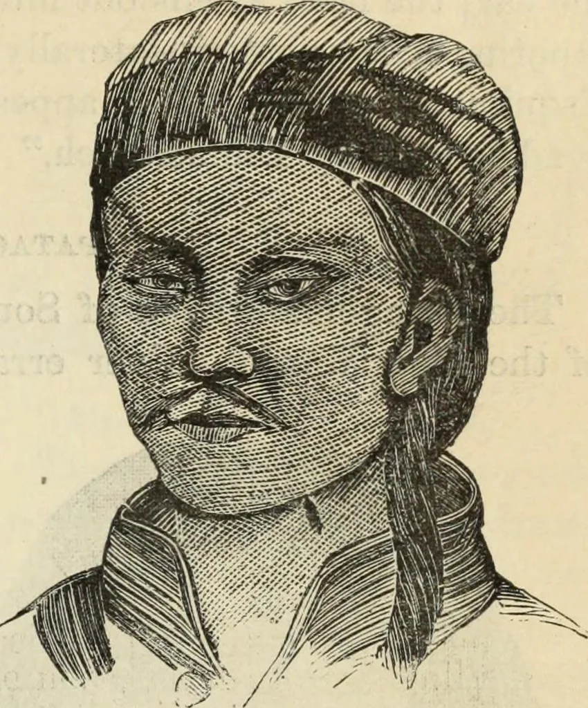An illustration from New Physiognomy : or signs of character, as manifested through temperament and external forms, and especially in the "the human face divine.", 1889, leaf 468