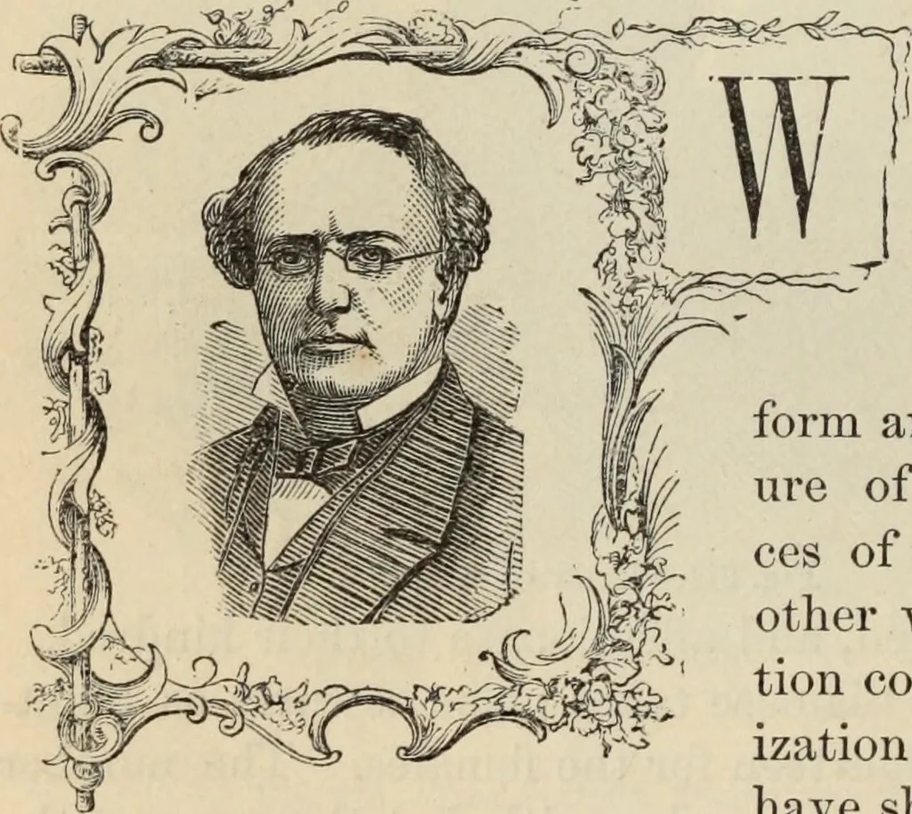 An illustration from New Physiognomy : or signs of character, as manifested through temperament and external forms, and especially in the "the human face divine.", 1889, leaf 489