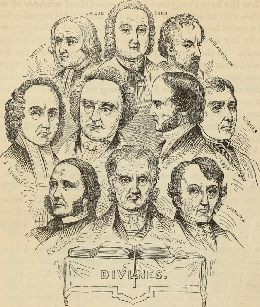 An illustration from New Physiognomy : or signs of character, as manifested through temperament and external forms, and especially in the "the human face divine.", 1889, leaf 491