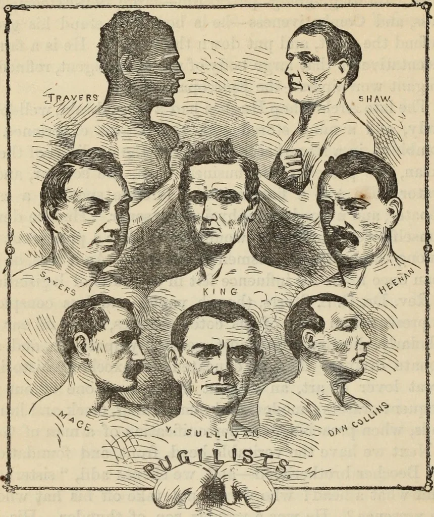 An illustration from New Physiognomy : or signs of character, as manifested through temperament and external forms, and especially in the "the human face divine.", 1889, leaf 495