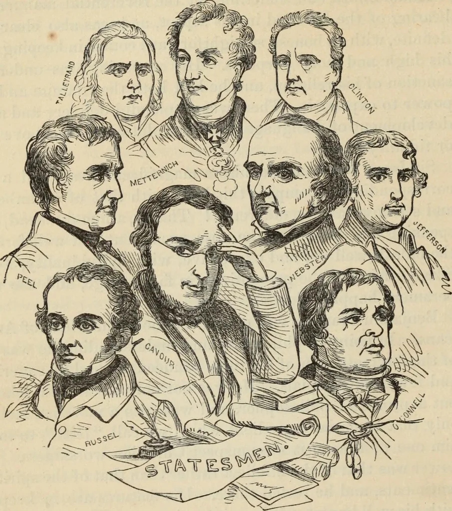 An illustration from New Physiognomy : or signs of character, as manifested through temperament and external forms, and especially in the "the human face divine.", 1889, leaf 519