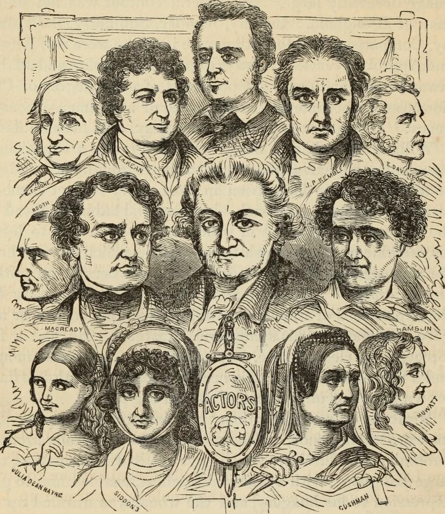An illustration from New Physiognomy : or signs of character, as manifested through temperament and external forms, and especially in the "the human face divine.", 1889, leaf 527