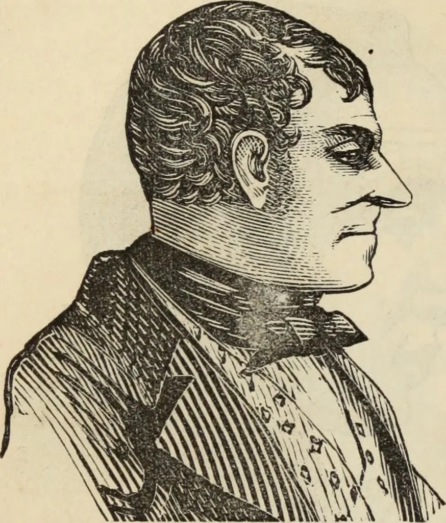 An illustration from New Physiognomy : or signs of character, as manifested through temperament and external forms, and especially in the "the human face divine.", 1889, leaf 551