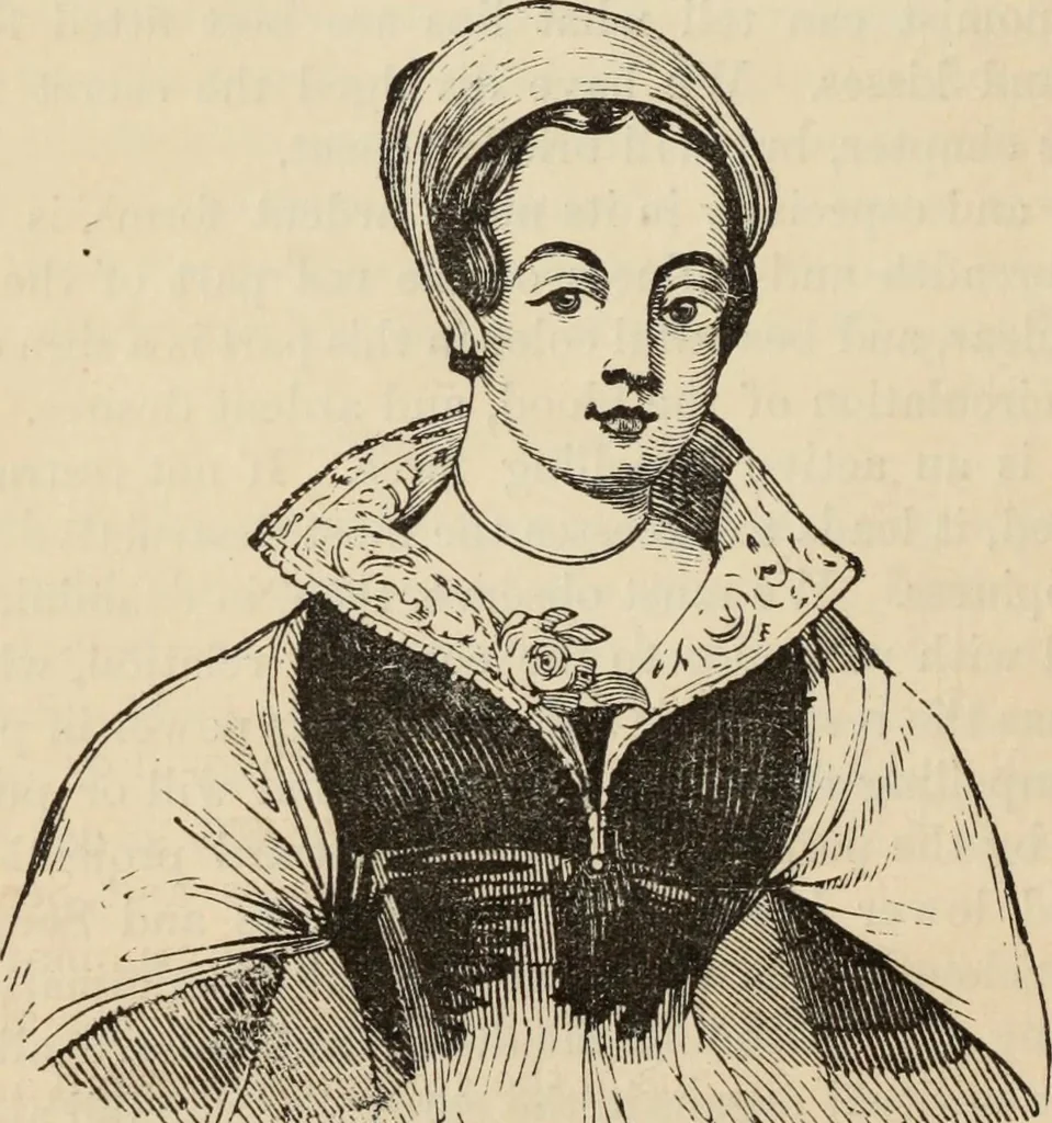 An illustration from New Physiognomy : or signs of character, as manifested through temperament and external forms, and especially in the "the human face divine.", 1889, leaf 575