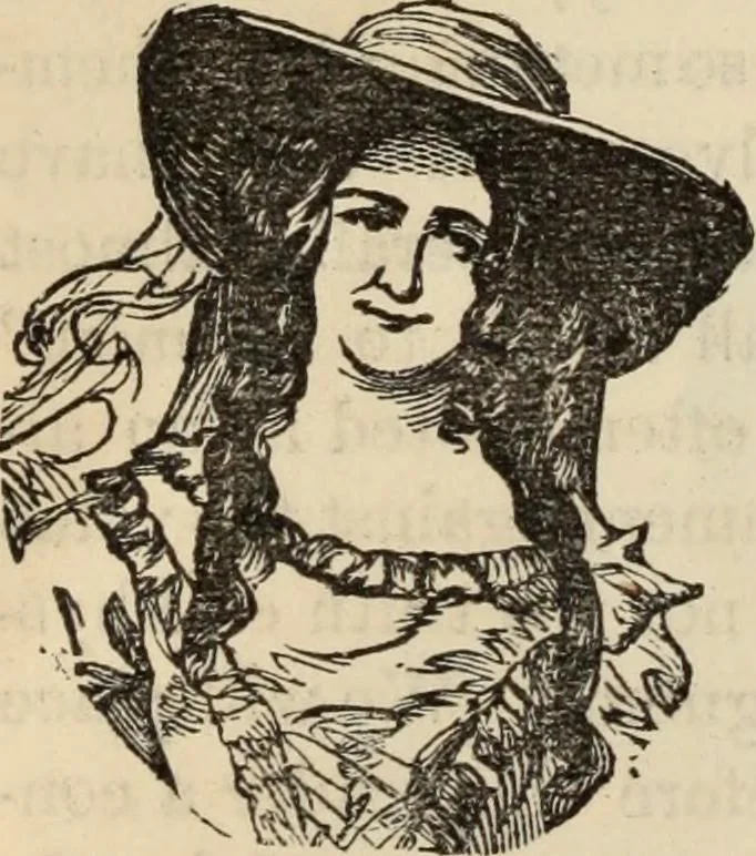 An illustration from New Physiognomy : or signs of character, as manifested through temperament and external forms, and especially in the "the human face divine.", 1889, leaf 585