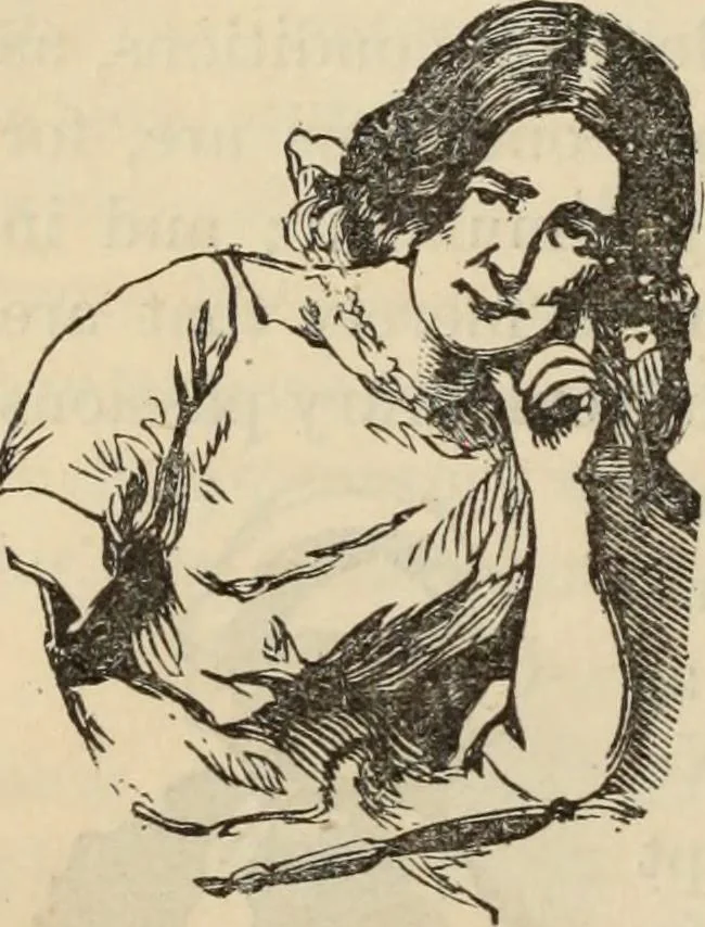 An illustration from New Physiognomy : or signs of character, as manifested through temperament and external forms, and especially in the "the human face divine.", 1889, leaf 587