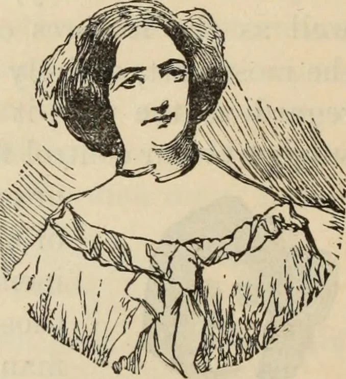An illustration from New Physiognomy : or signs of character, as manifested through temperament and external forms, and especially in the "the human face divine.", 1889, leaf 587