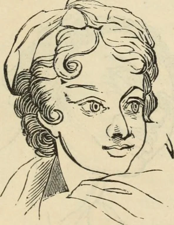 An illustration from New Physiognomy : or signs of character, as manifested through temperament and external forms, and especially in the "the human face divine.", 1889, leaf 652