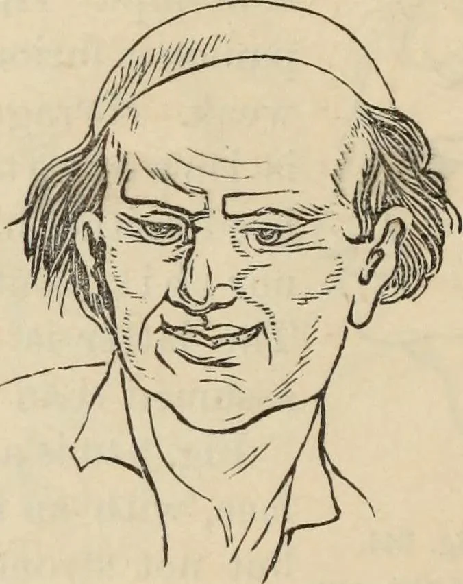 An illustration from New Physiognomy : or signs of character, as manifested through temperament and external forms, and especially in the "the human face divine.", 1889, leaf 653