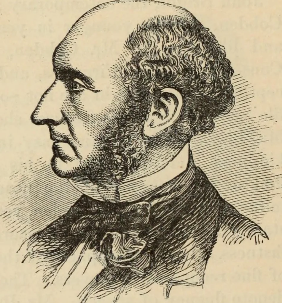 An illustration from New Physiognomy : or signs of character, as manifested through temperament and external forms, and especially in the "the human face divine.", 1889, leaf 687