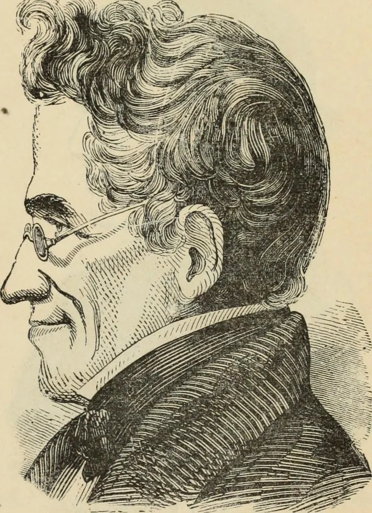 An illustration from New Physiognomy : or signs of character, as manifested through temperament and external forms, and especially in the "the human face divine.", 1889, leaf 688