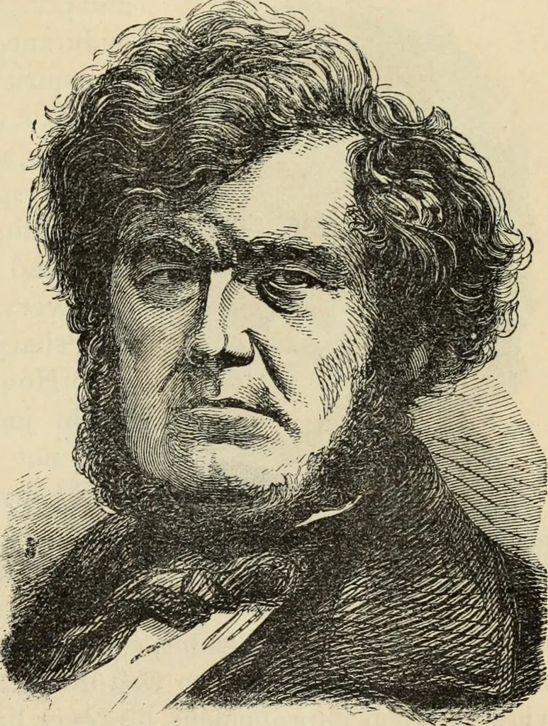 An illustration from New Physiognomy : or signs of character, as manifested through temperament and external forms, and especially in the "the human face divine.", 1889, leaf 694