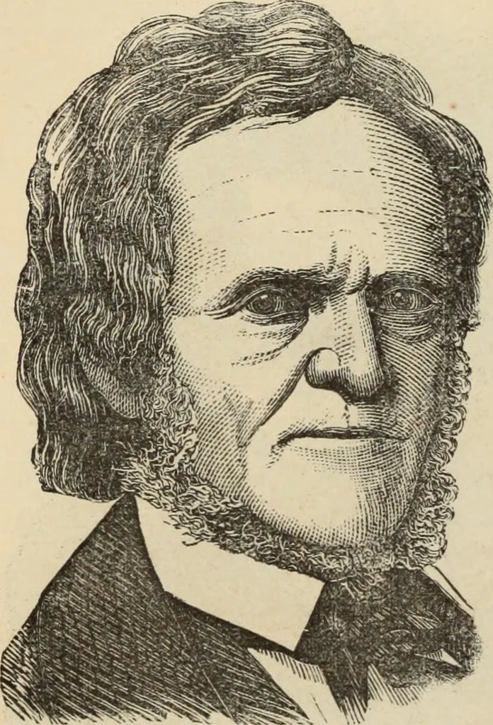 An illustration from New Physiognomy : or signs of character, as manifested through temperament and external forms, and especially in the "the human face divine.", 1889, leaf 695