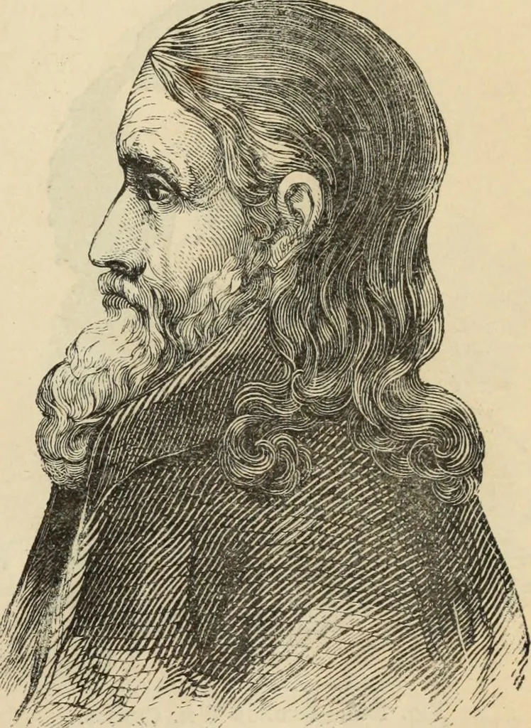 An illustration from New Physiognomy : or signs of character, as manifested through temperament and external forms, and especially in the "the human face divine.", 1889, leaf 704