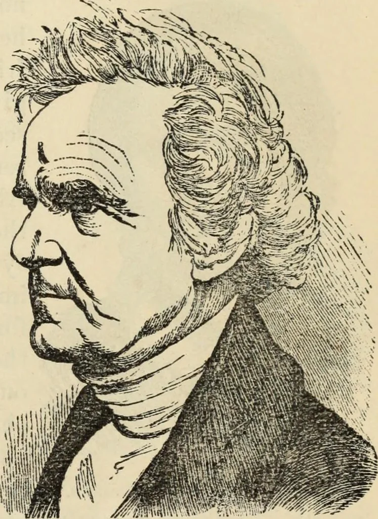 An illustration from New Physiognomy : or signs of character, as manifested through temperament and external forms, and especially in the "the human face divine.", 1889, leaf 710