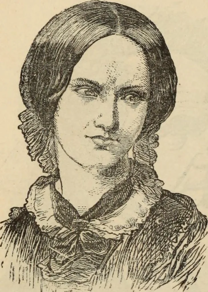 An illustration from New Physiognomy : or signs of character, as manifested through temperament and external forms, and especially in the "the human face divine.", 1889, leaf 711