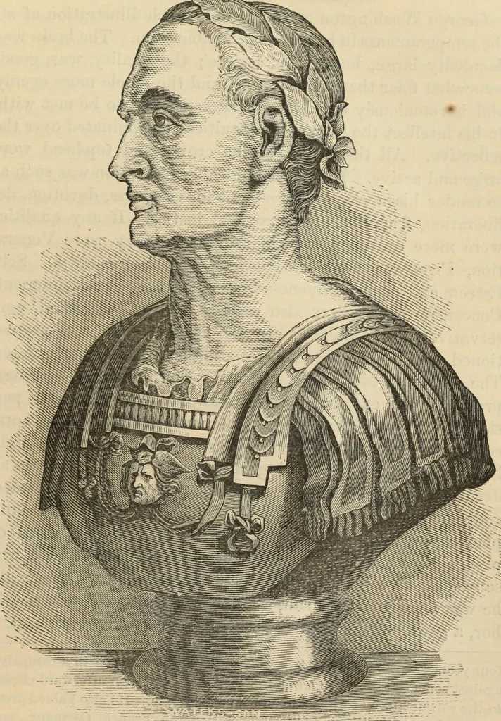 An illustration from New Physiognomy : or signs of character, as manifested through temperament and external forms, and especially in the "the human face divine.", 1889, leaf 720