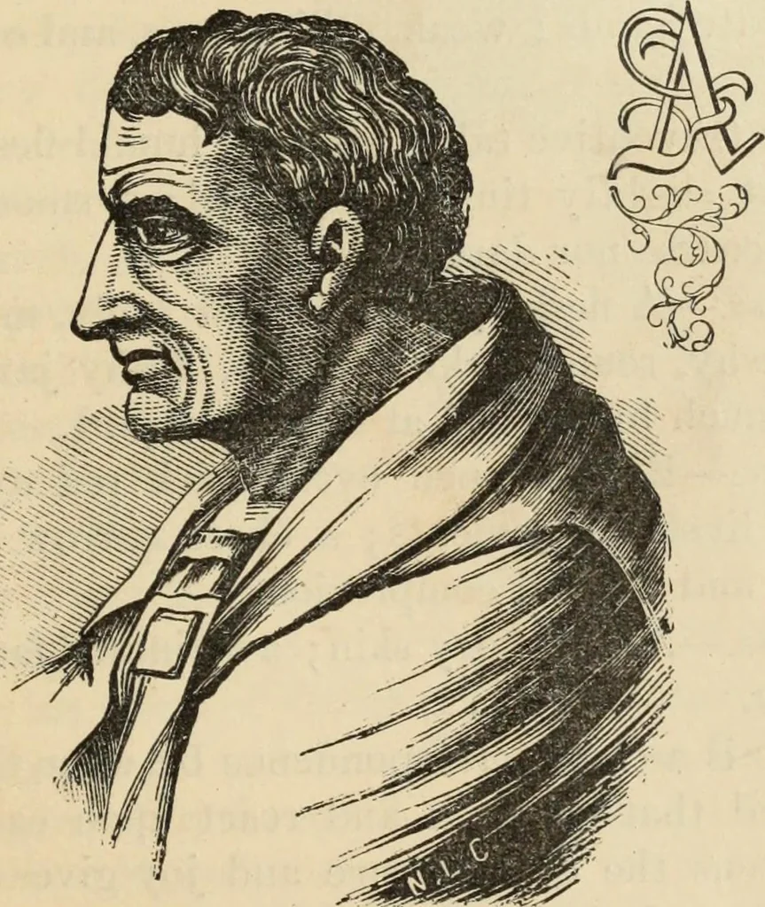 An illustration from New Physiognomy : or signs of character, as manifested through temperament and external forms, and especially in the "the human face divine.", 1889, leaf 736