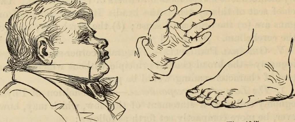 An illustration from New Physiognomy : or signs of character, as manifested through temperament and external forms, and especially in the "the human face divine.", 1889, leaf 749