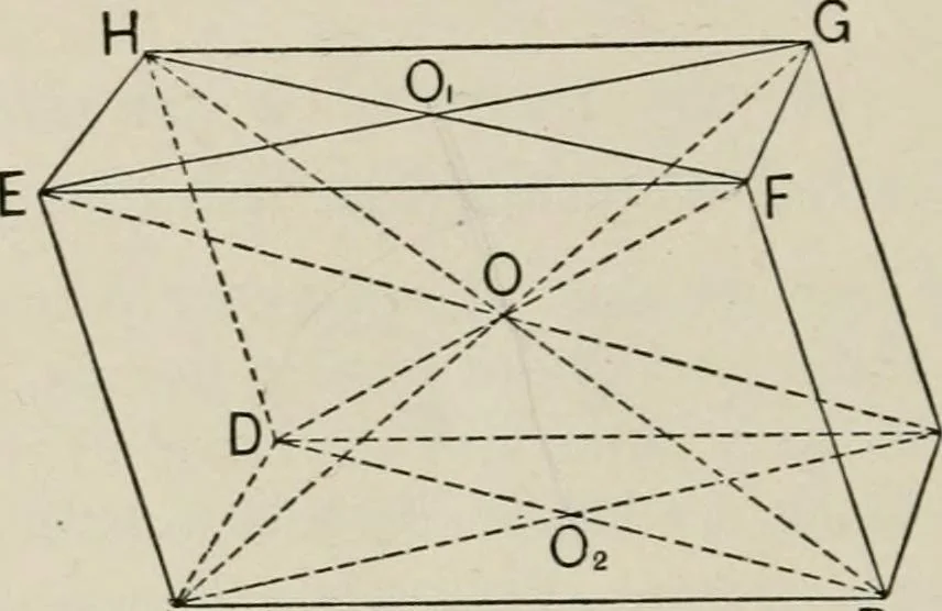 An illustration from New plane and solid geometry, 1899, leaf 307