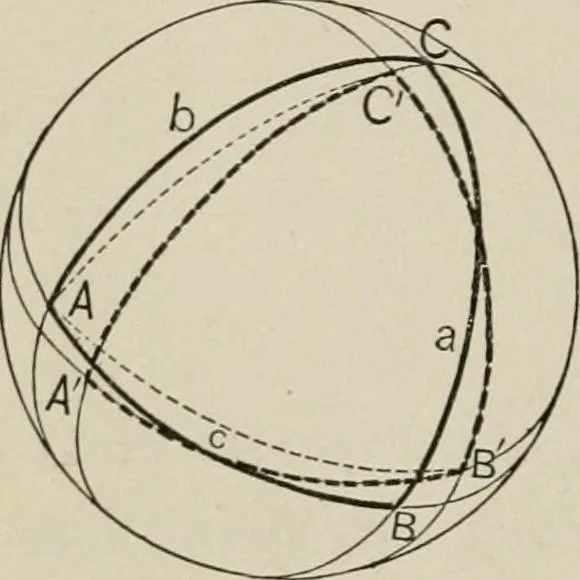 An illustration from New plane and solid geometry, 1899, leaf 359