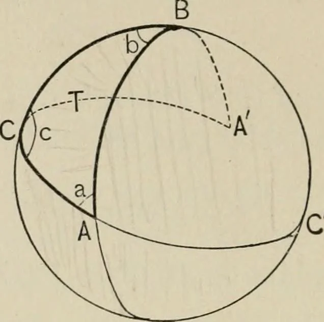 An illustration from New plane and solid geometry, 1899, leaf 371