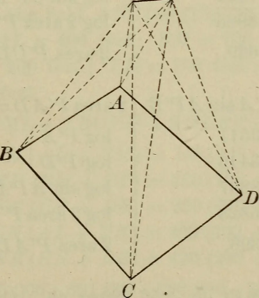 An illustration from New plane and spherical trigonometry, surveying, and navigation, 1903, leaf 306