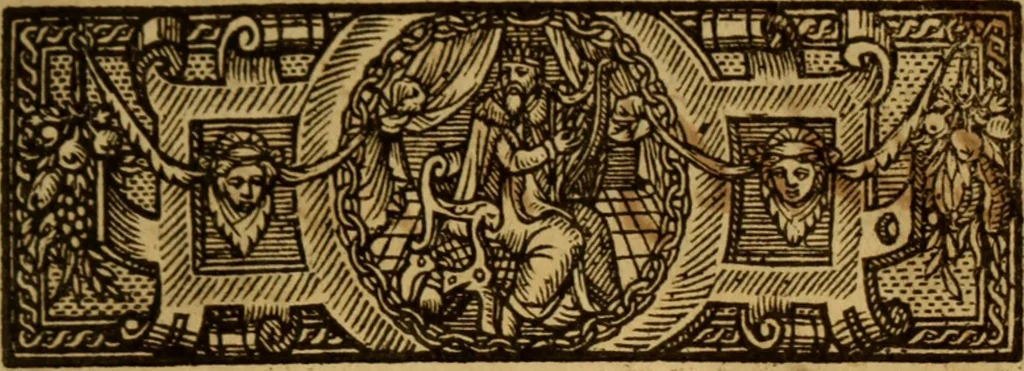 An illustration from The new sacrifice of Christian Incense, or the true entrie to the tree of life, and gratious gate of glorious Paradise, 1608, leaf 14