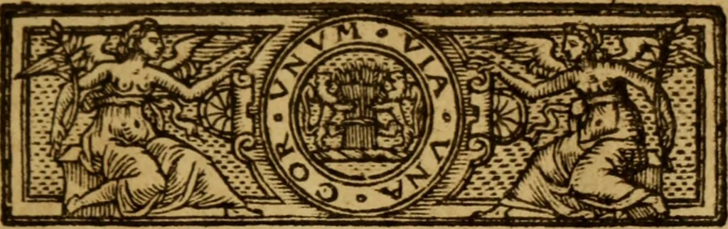 An illustration from The new sacrifice of Christian Incense, or the true entrie to the tree of life, and gratious gate of glorious Paradise, 1608, leaf 16