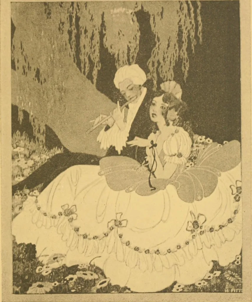 An illustration from New School : illustration, design, painting, The, 1916, leaf 20