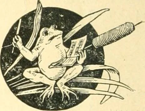An illustration from The Newspaper man, 1893, leaf 23
