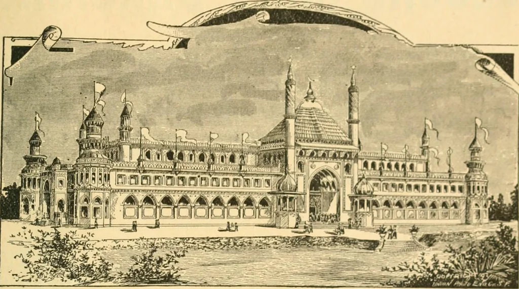 An illustration from The Newspaper man, 1893, leaf 54