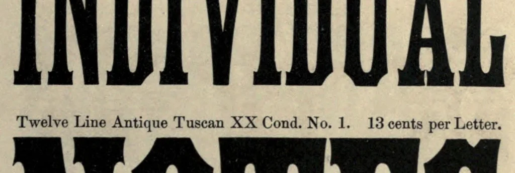 An illustration from New specimen book, 1884, leaf 153