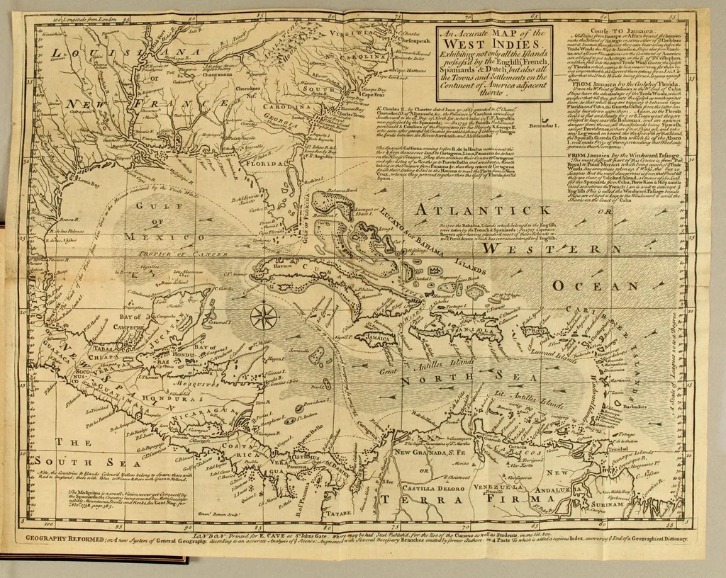An illustration from A new survey of the West-Indies: or, The English American his travel by sea and land: : containing a journal of three thousand and three hundred miles within the main land of America; wherein is set forth his voyage from Spain to S. John de Ulhua; and thence to Xalappa, to Tlaxcalla, the City of Angels, and forward to Mexico: with the description of that great city, as it was in former times, and also at this present. Likewise his journey from Mexico, through the provinces of Guaxaca, Chiapa, Guatemala, Vera Paz, Truxillo, Comayagua, with his abode XII. years about Guatemala, especiall [sic] in the Indian town of Mixco, Pinola, Petapa, Amatitlan. As also his strange and wonderful conversion and calling from those remote parts to his native countrey: with his return through the province of Nicaragua and Costa Rica, to Nicoya, Panama, Porto Bello, Cartagena and Havana, with divers occurents and dangers that did befal in the said journey. Also a new and exact discovery of the Spanish navigation to those parts: and of their dominions, government, religion, forts, castles, ports, havens, commodities, fashions, behavior of Spaniards, priests and friers, black-moors, mulatto's, mestitso's, Indians; and of their feasts and solemnities. With a grammar, or some of few rudiments of the Indian tongue, called Poconchi or Pocoman., 1677, leaf 511